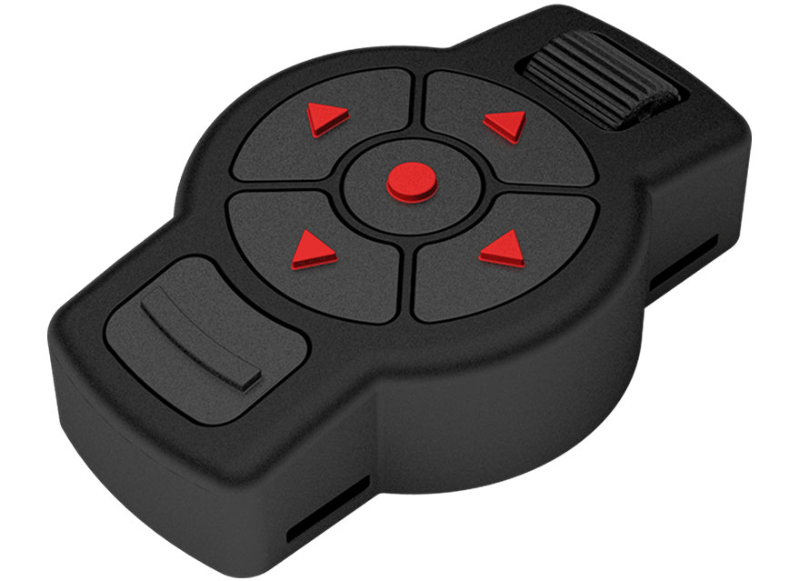 x-trac-scopes-remote-control-1 ATN X-TRAC 智能设备 夜视 热成像 瞄准镜 战术蓝牙遥控器